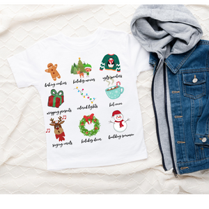 All the Christmas Things | Kids Graphic Tee