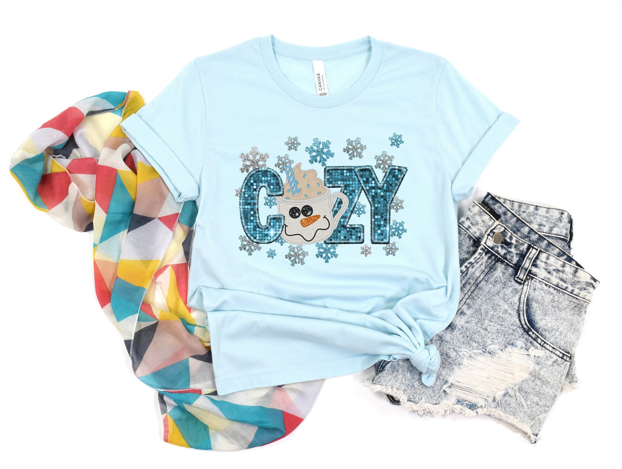 Cozy Bling | Graphic Tee or Sweatshirt