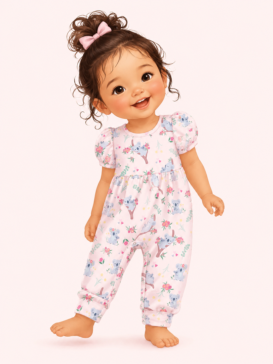 Koala Cuddles Baby Romper | Pete + Lucy