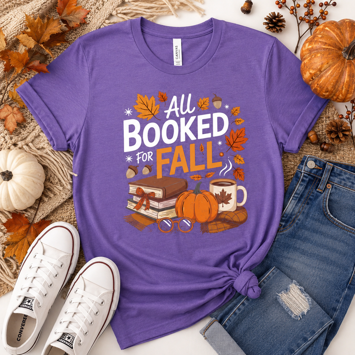 Booked for Fall Tee or Sweatshirt | Women's