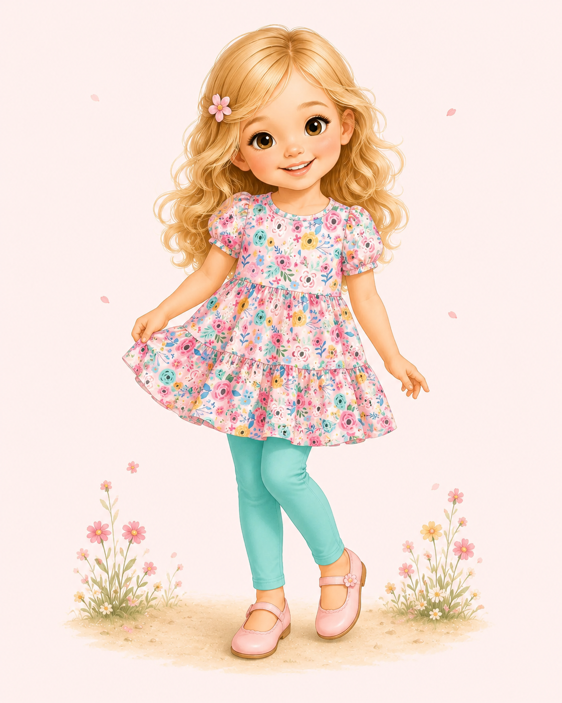 Pretty Petals Summer Set | Pete + Lucy