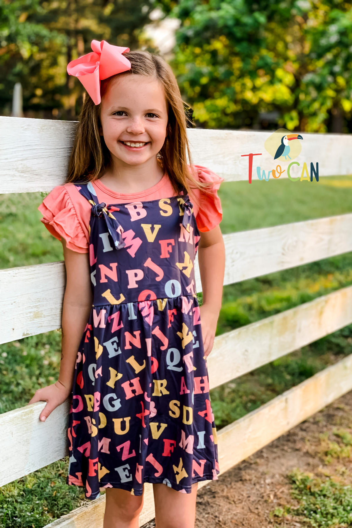 Alphabet Short Sleeve Jumper by Twocan