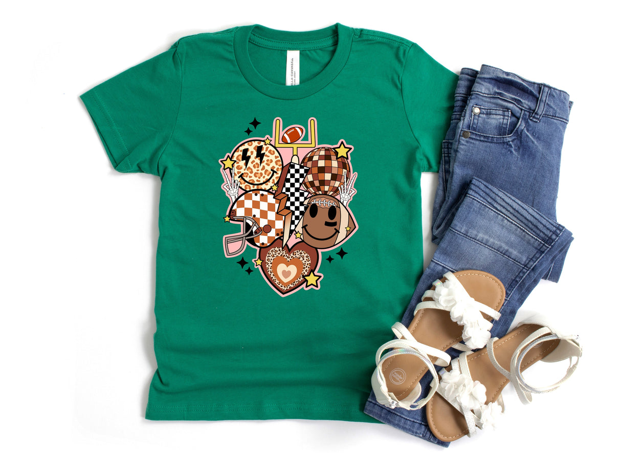 Retro football | Graphic Tee