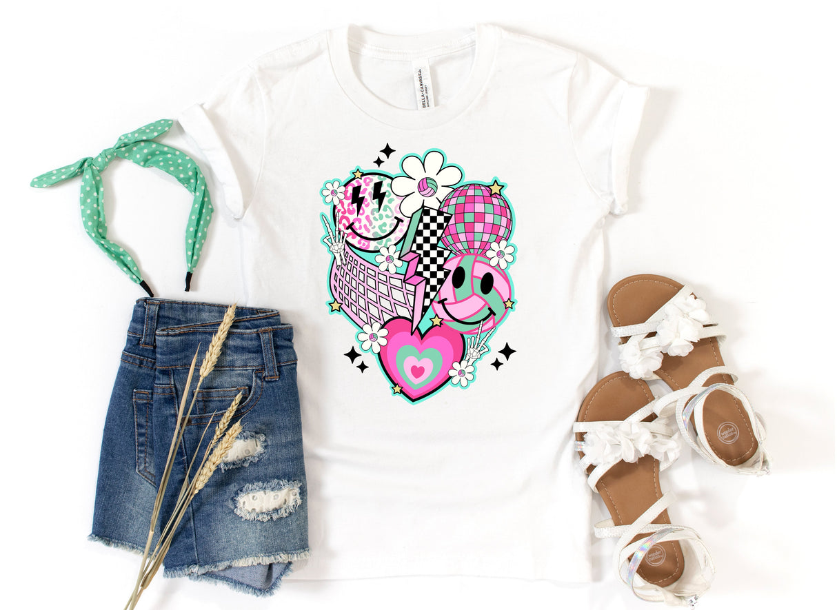 Retro Volleyball | Graphic Tee