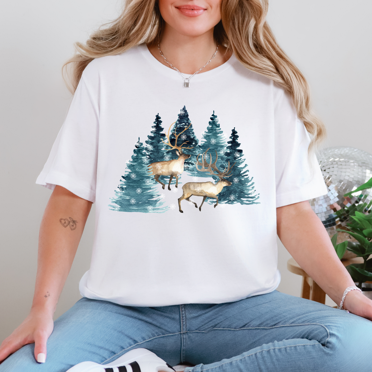 Winter Deer | Graphic Tee or Sweatshirt
