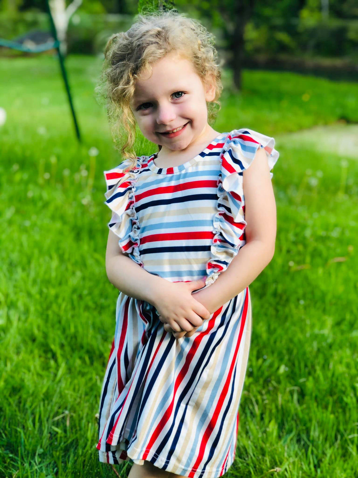 The Americana Dress for Girls - Whim & Wonder Boutique