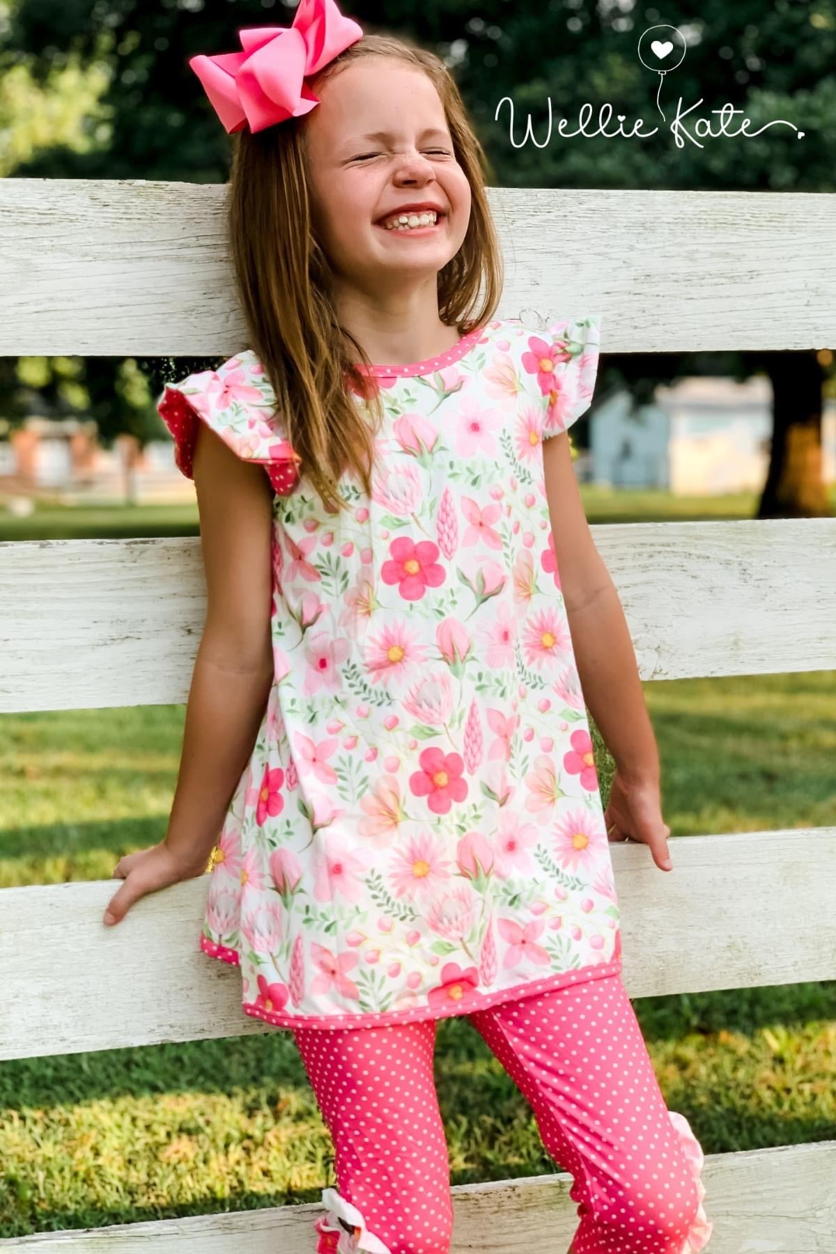 Wishful Wildflower Capri Set by Wellie Kate
