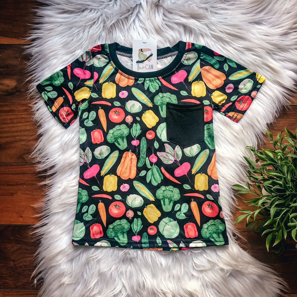 Fall Farmer’s Market Pocket Tee by Twocan