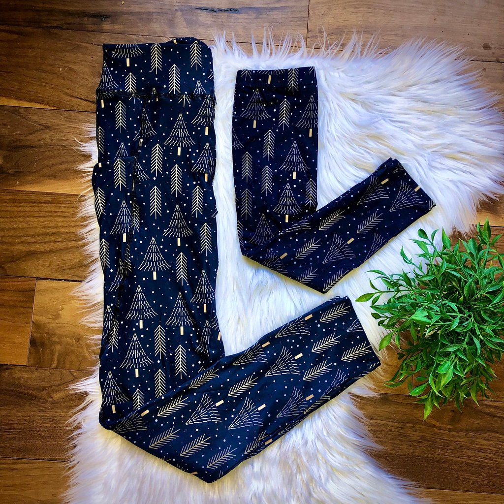 Snowy Trees Leggings | Addy Cole