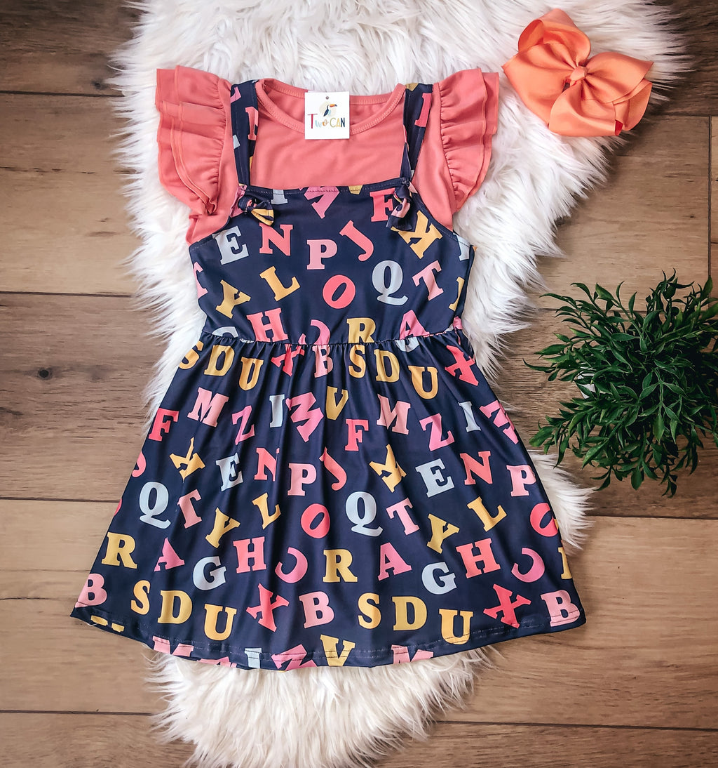 Alphabet Short Sleeve Jumper by Twocan