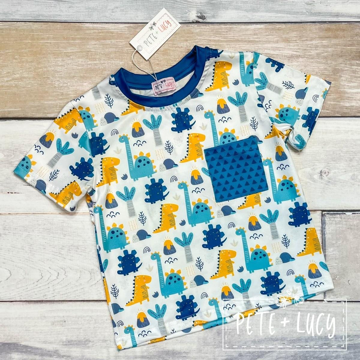 Prehistoric Pals T-Shirt by Pete and Lucy