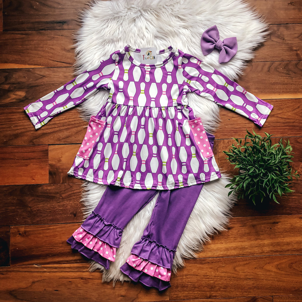 Ready, Set, Bowl! Pants Set by Twocan