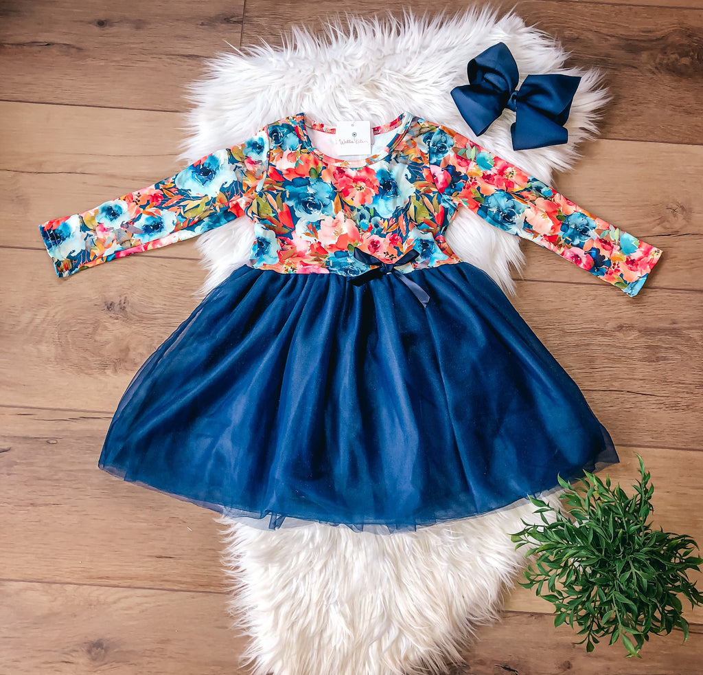 Bright Bloom Tulle Dress by Wellie Kate