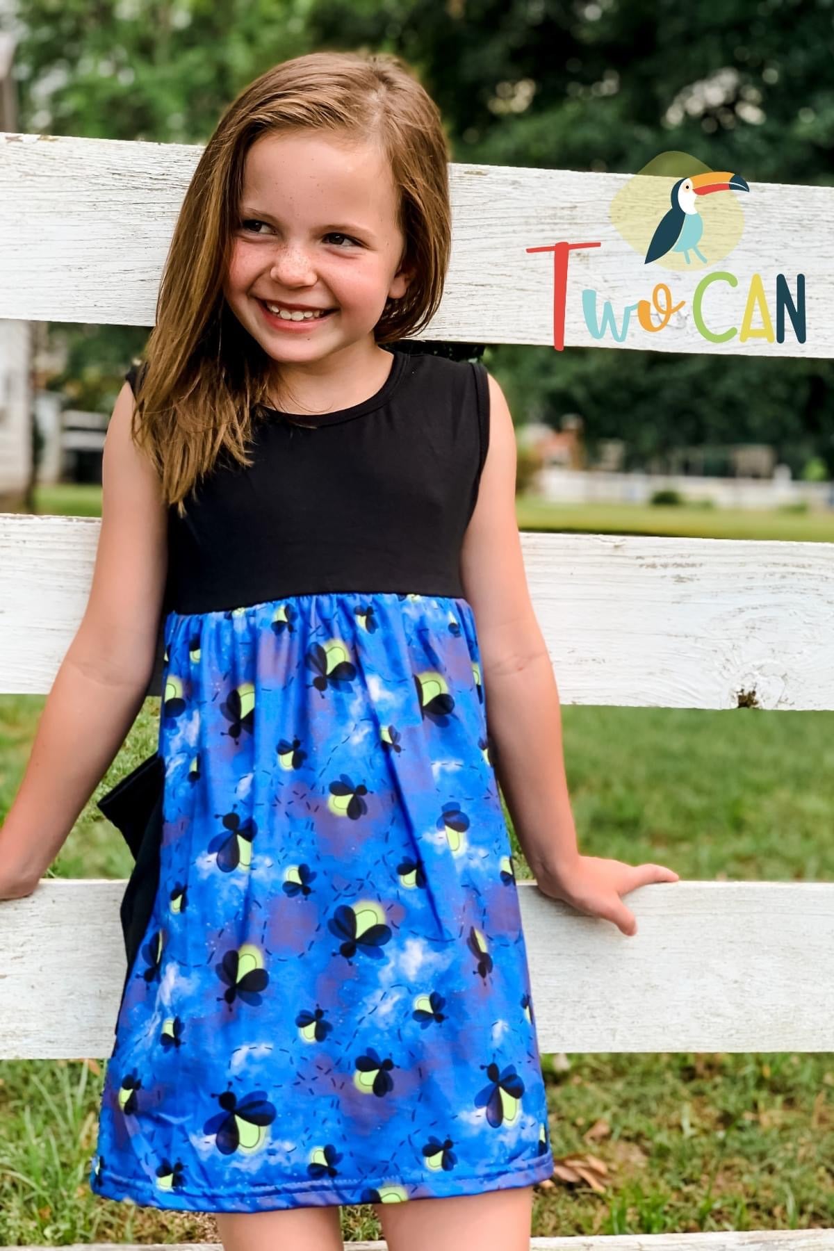 Catching Fireflies Sleeveless Large Pocket Dress by Twocan