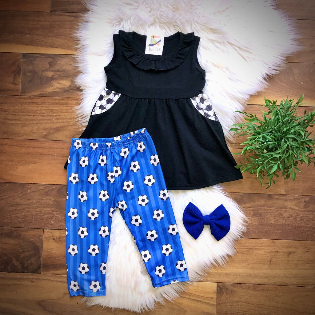 Soccer Capri Set by Twocan