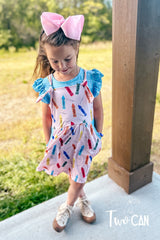 Cute Scribbles Jumper Set by Twocan