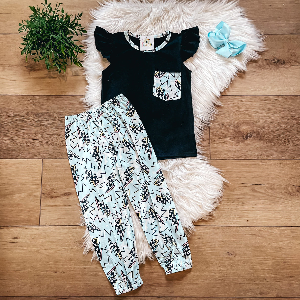 Thunderbolt Pants Set by Twocan