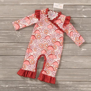 Aubrey Ruffle Baby Romper By Pete and Lucy