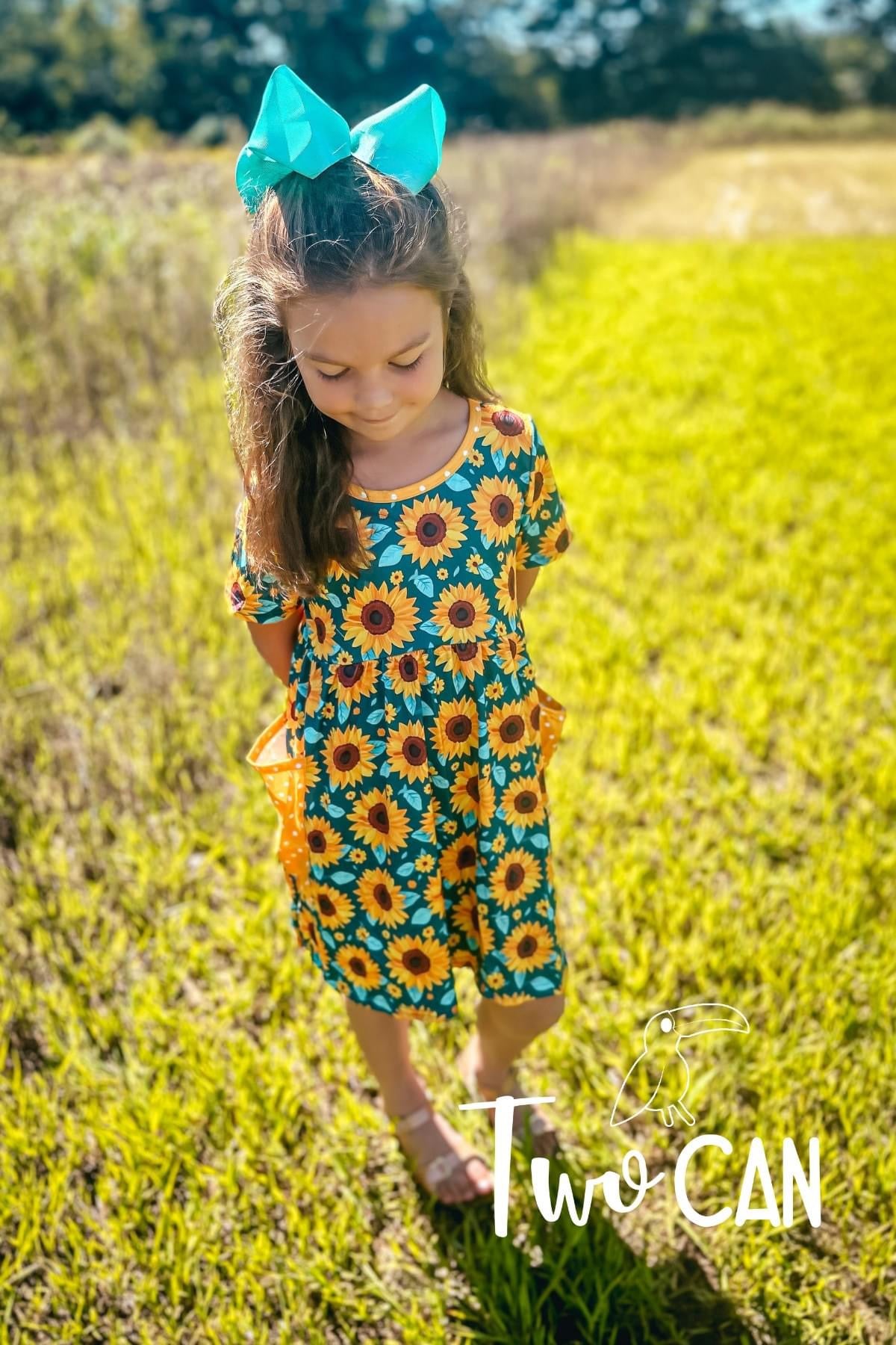 Sunny Flowers Dress by Twocan