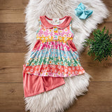 Dancing Daisies Shorts Set by Twocan