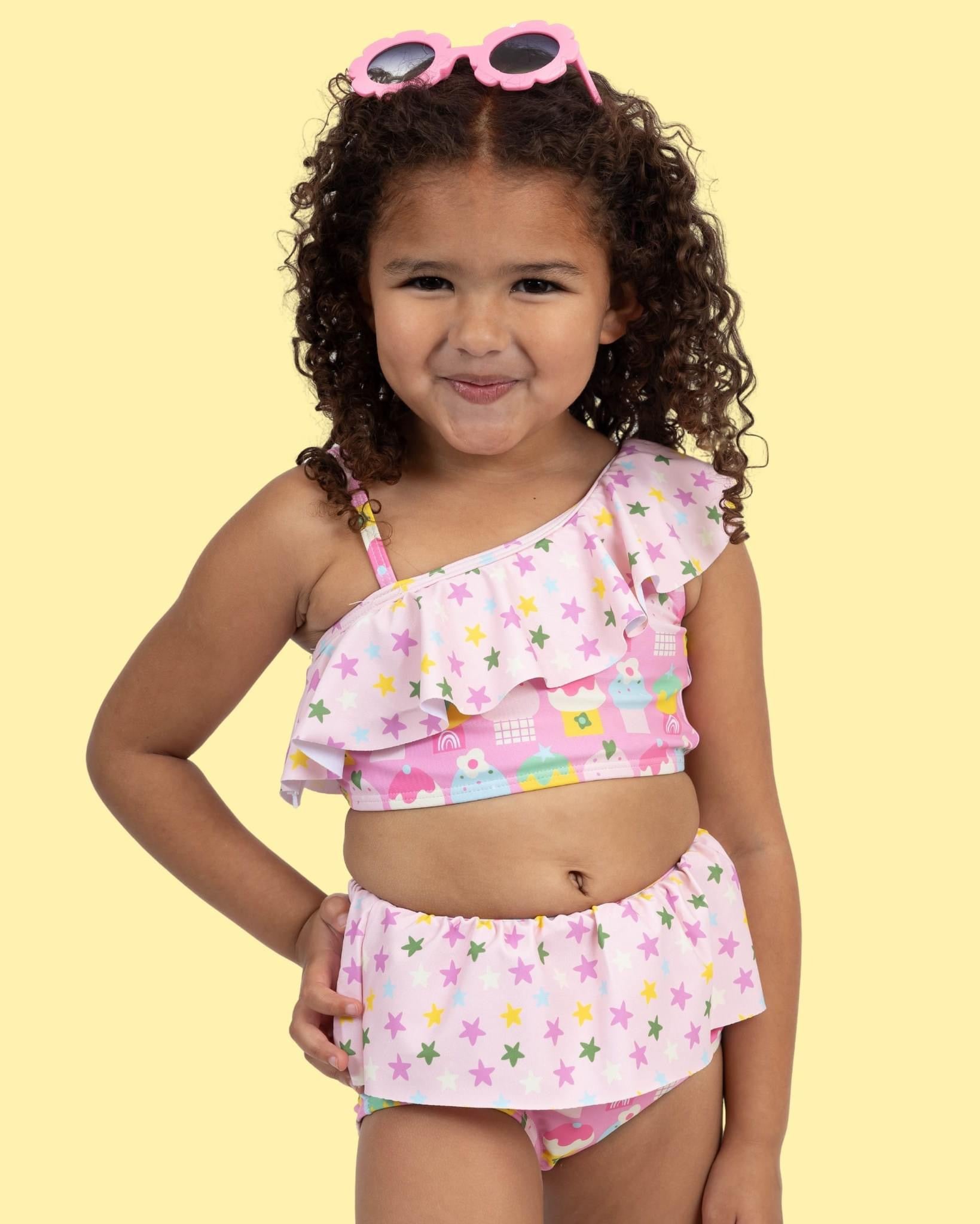 Cute As A Cupcake Two Piece Swimsuit by Pete and Lucy