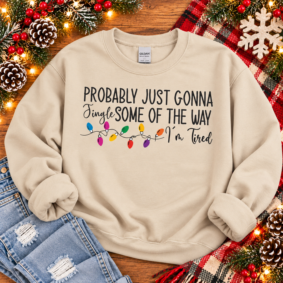 Probably Just Gonna Jingle Graphic Sweatshirt | Women's