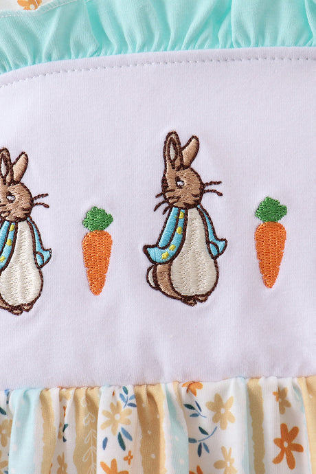 Garden Bunny Embroidered Sundress