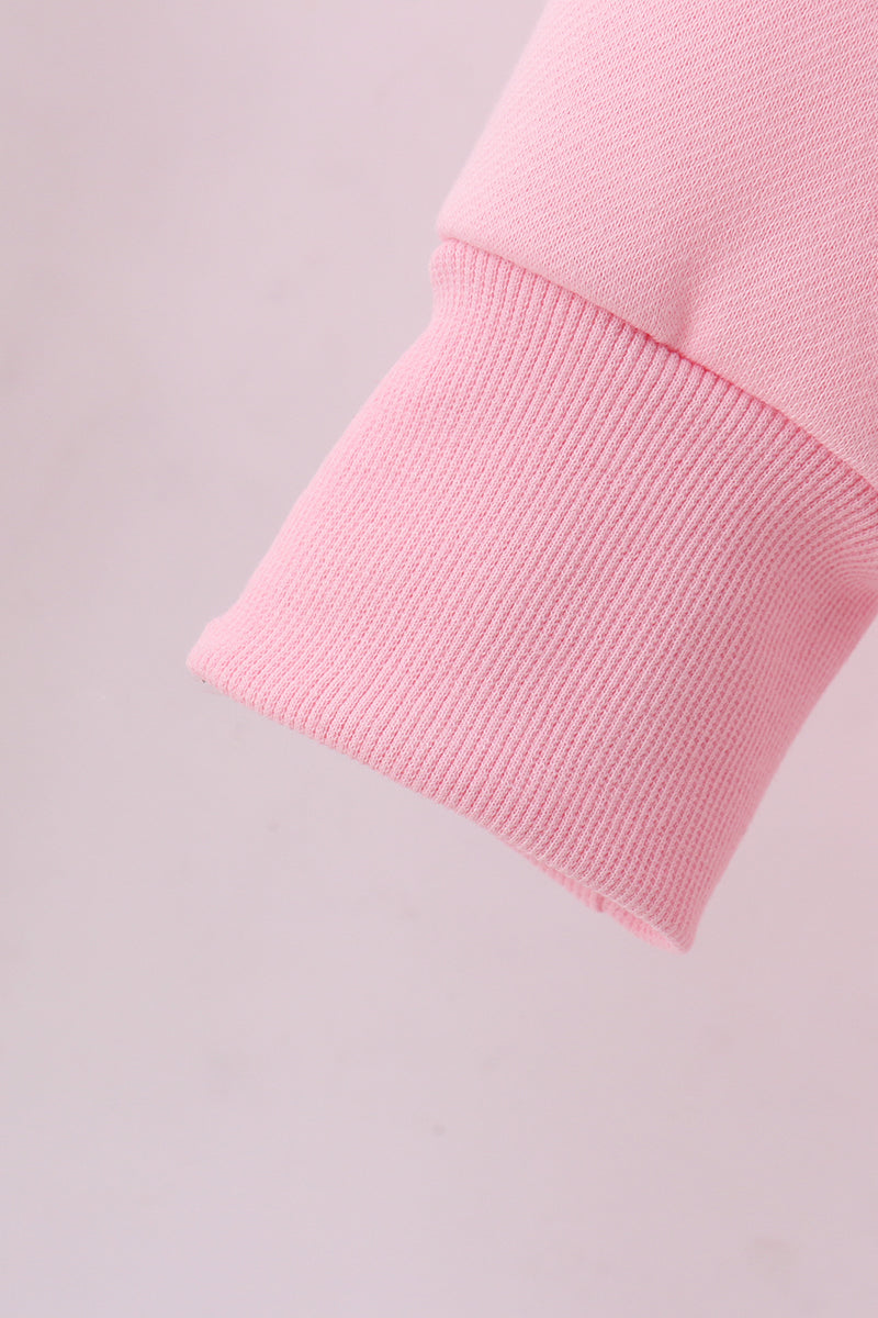Love Hearts Matching Sweatshirt - Pink | Mommy & Me