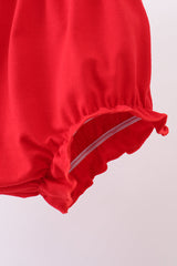 Liberty Lane Seersucker Smocked Bloomers Set