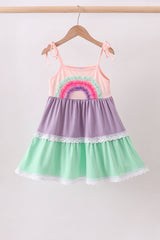 Rainbow Whimsy Summer Dress