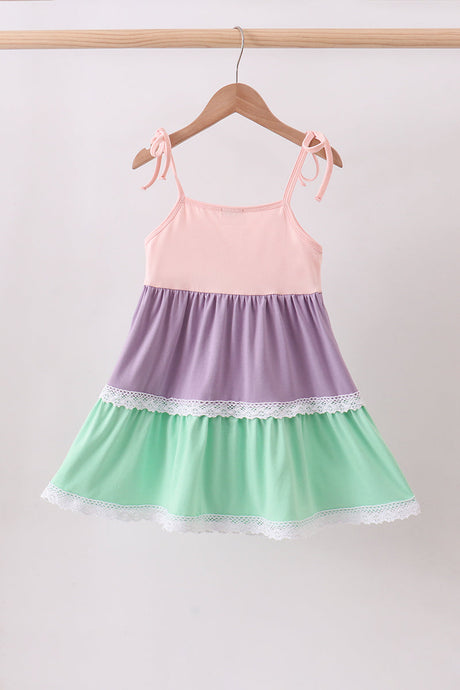 Rainbow Whimsy Summer Dress
