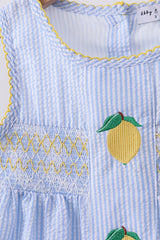 Sweet Lemon Days Seersucker Set