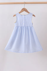 Sweet Lemon Days Seersucker Dress