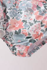 Whispering Blooms Smocked Swim Set | UPF 50+