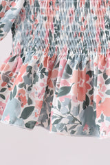 Whispering Blooms Smocked Swim Set | UPF 50+