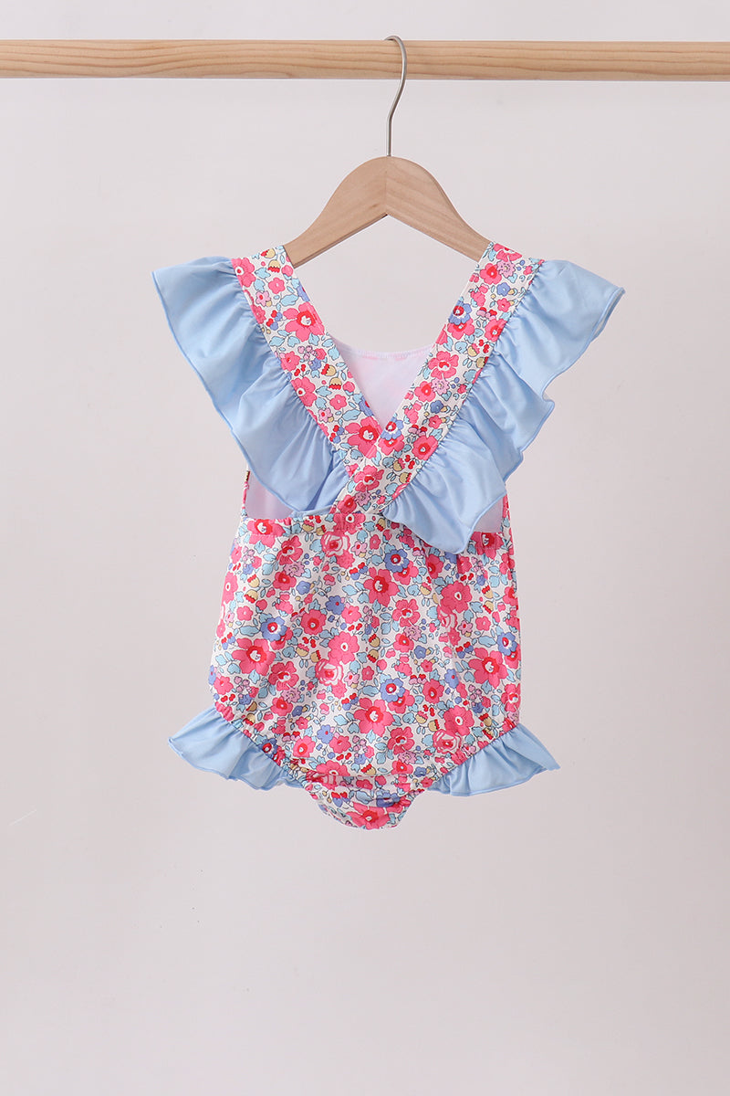 Bluebell Blossoms Swimsuit | UPF 50+