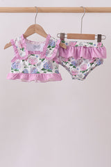 Hydrangea Dreams Swim Set | UPF 50+