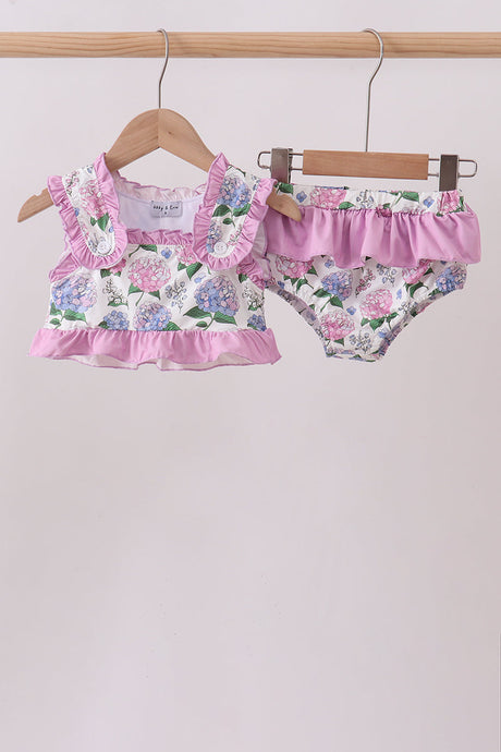 Hydrangea Dreams Swim Set | UPF 50+
