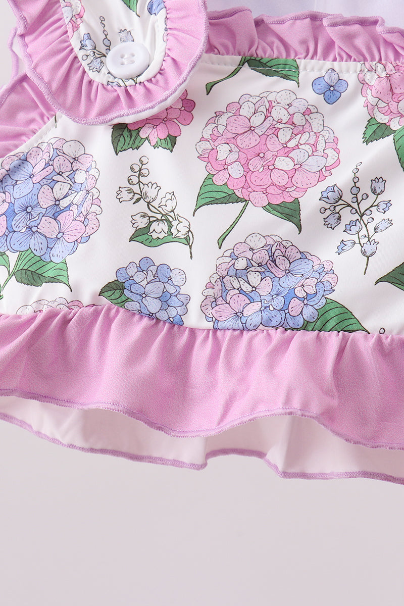 Hydrangea Dreams Swim Set | UPF 50+