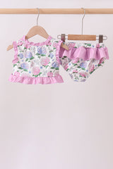 Hydrangea Dreams Swim Set | UPF 50+