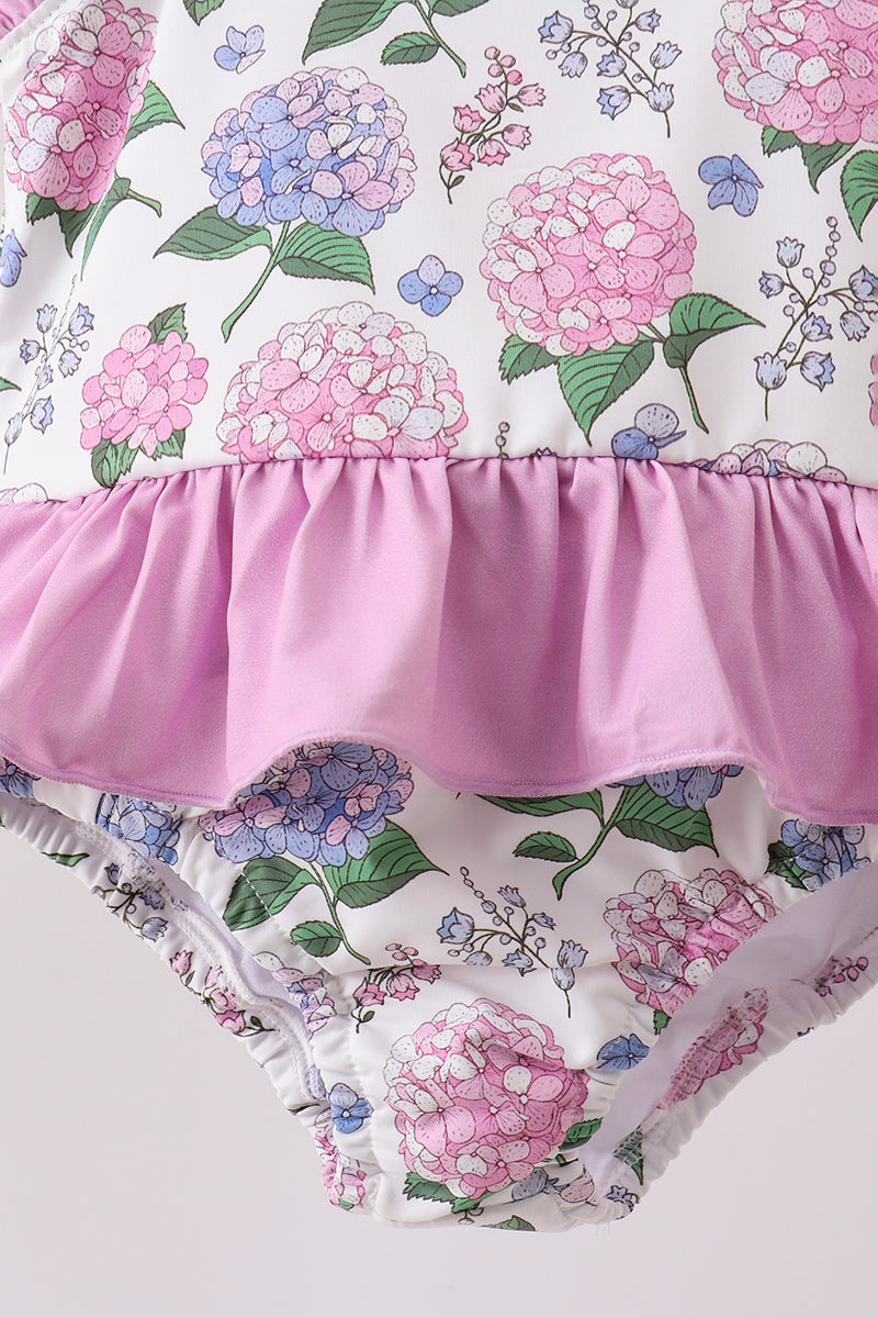 Hydrangea Dreams Swimsuit | UPF 50+