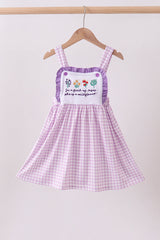 Wildflower Wishes Gingham Dress