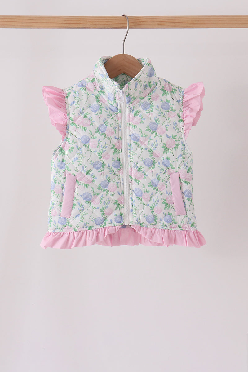 Secret Garden Ruffle Vest