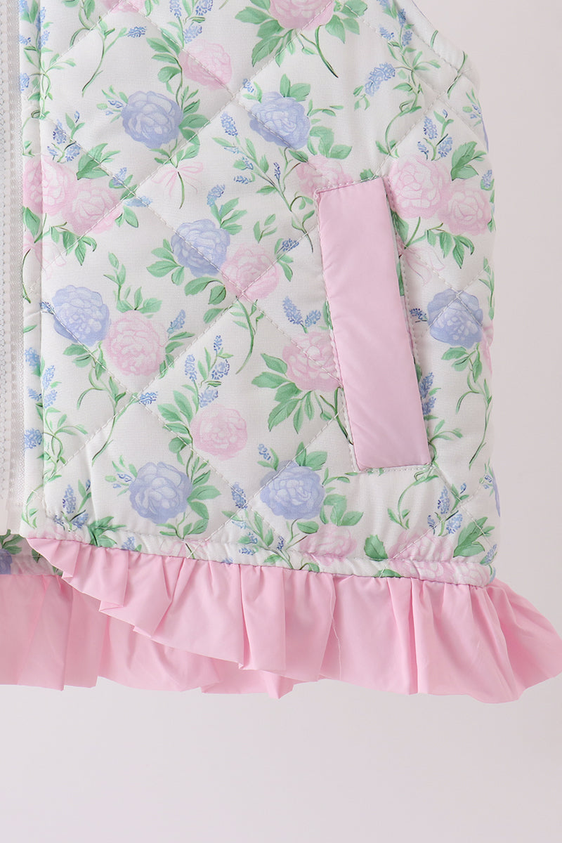 Secret Garden Ruffle Vest