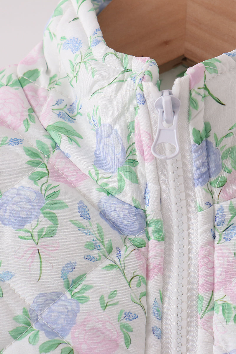 Secret Garden Ruffle Vest