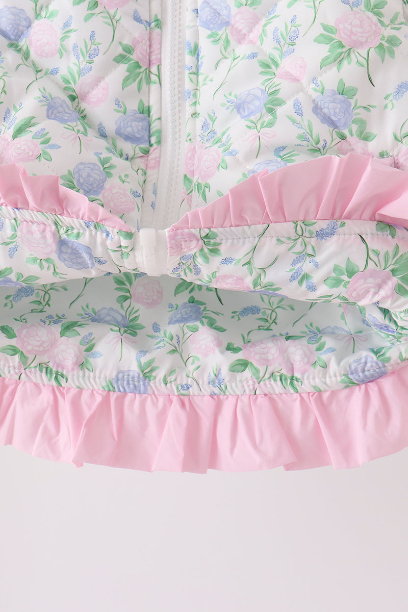 Secret Garden Ruffle Vest