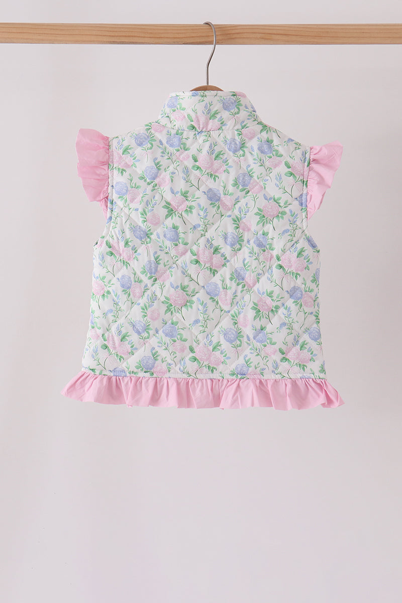 Secret Garden Ruffle Vest