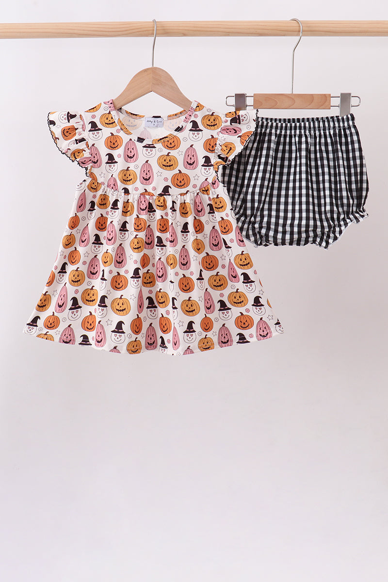 Pumpkin Paade Bloomers Set