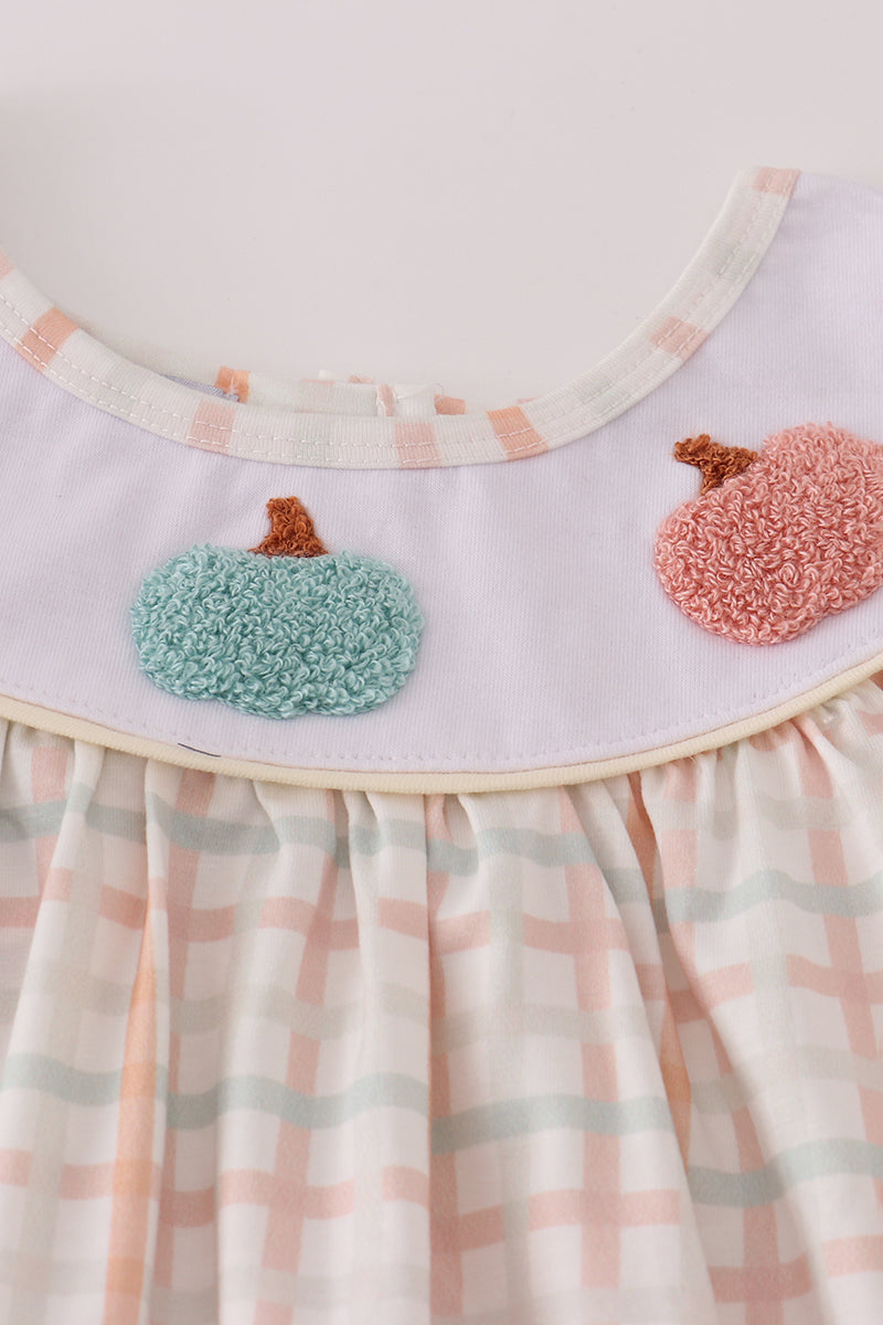 Pumpkins Pastels French Knot Shorts Set