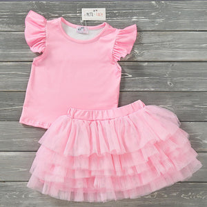 Pretty In Pink Tulle Dress by Pete and Lucy